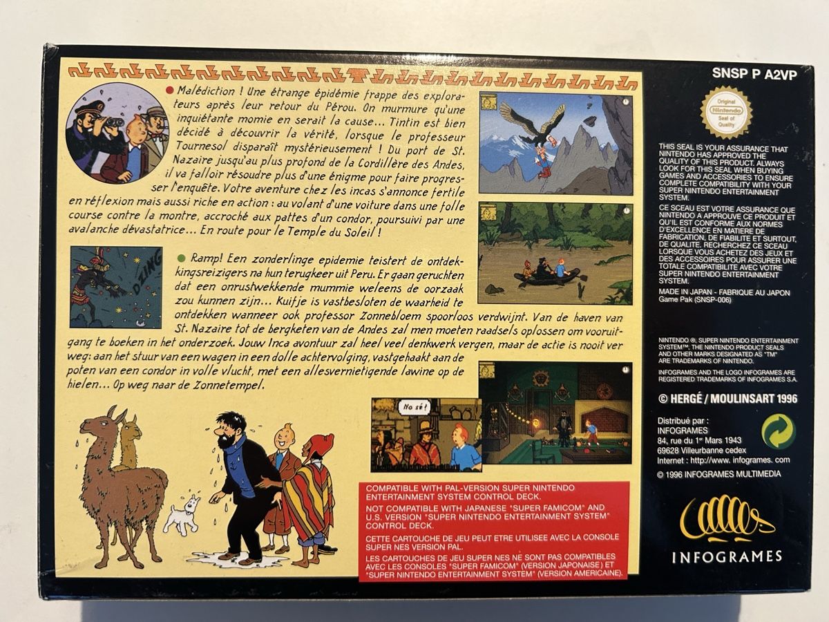 Spiele: Tintin Temple du Soleil mint condition – Gebraucht aus Pully von PongDayOne 1