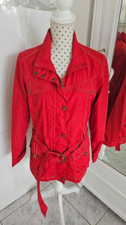 Rote Damen Jacke, Übergangsjacke Grösse 38