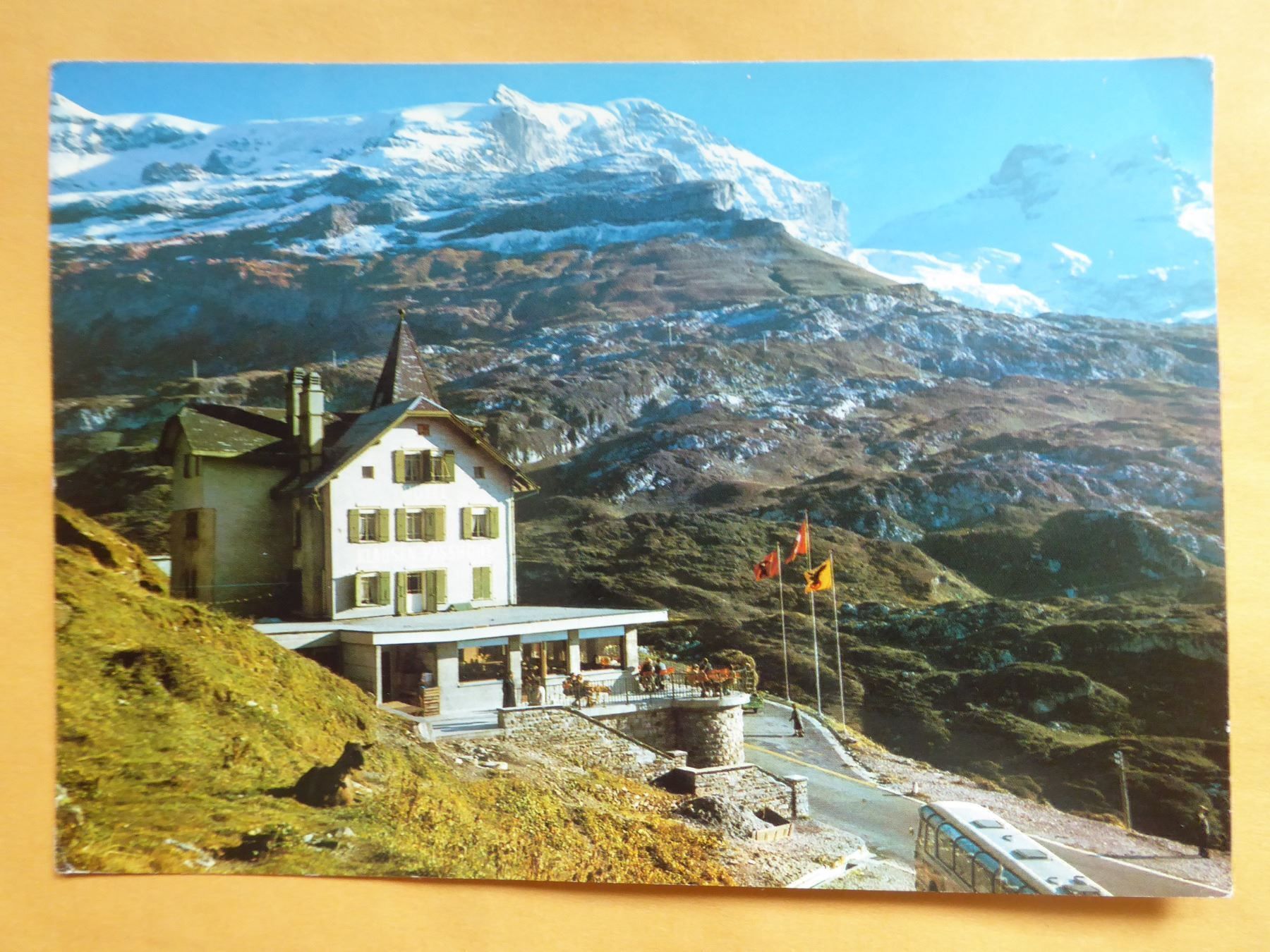 Cartes postales: 1990  Hotel  Klausen - Passhöhe – D'occasion à Zürich par Chaeffeler