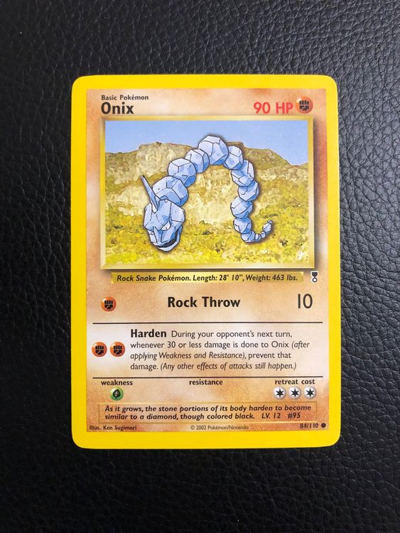 Legendary Collection Onix 84/110 NM Ab 1 (Gebraucht) in Paradiso für ...
