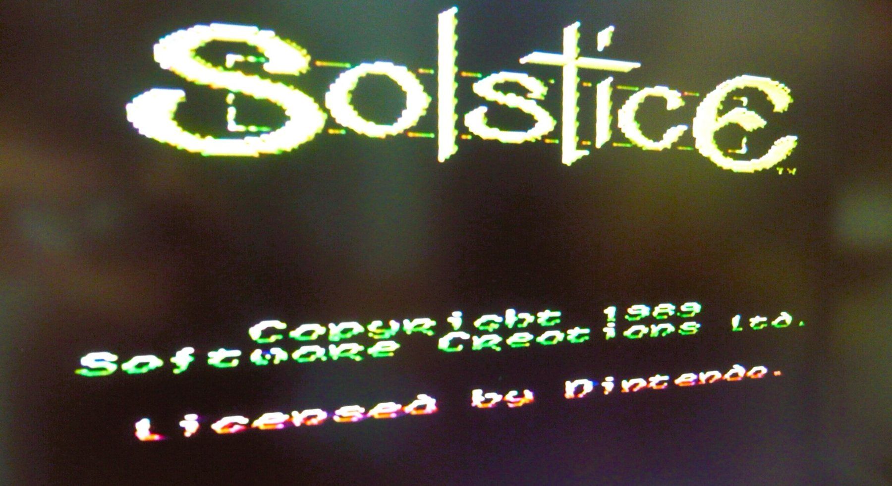 Nintendo Giochi: NES : Solstice – Usato da Onex venduto da Jaguar1986 2
