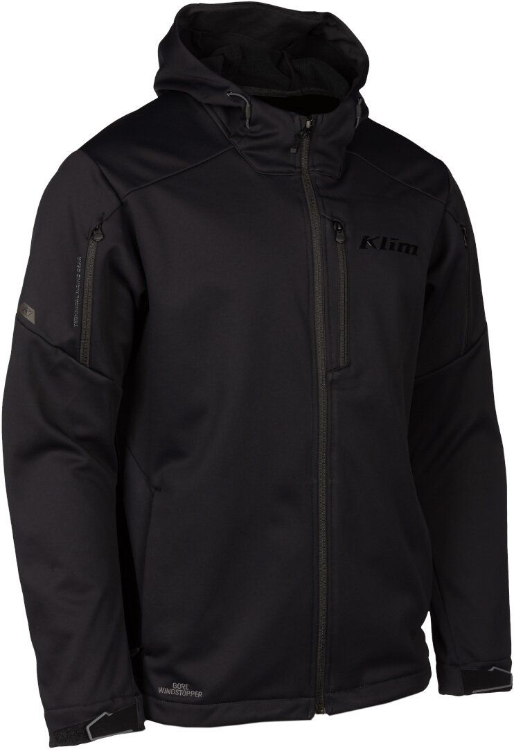 Klim Giacche: Klim Inversion Windstopper Jacke - LG - Black – Nuovo e nell'imballaggio originale da Schwarzenburg venduto da MotoNuba