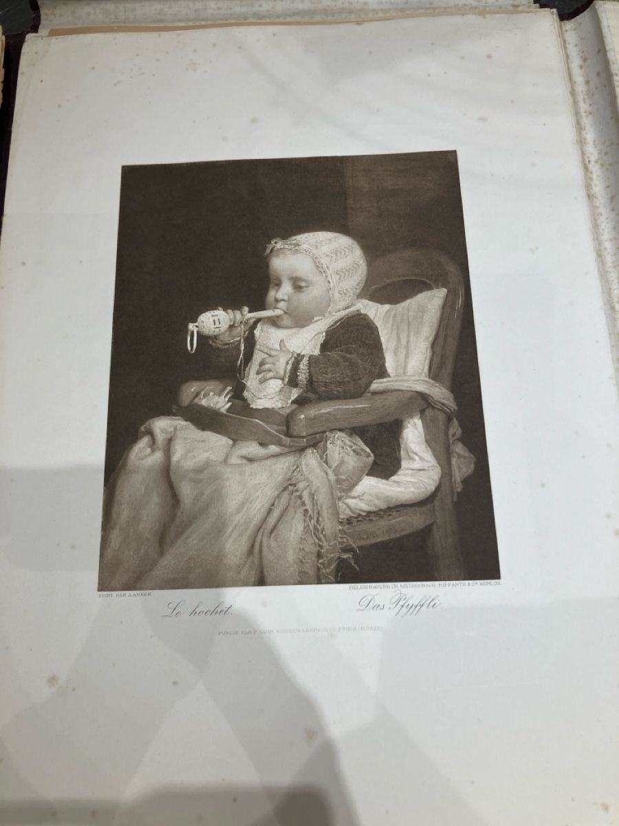 Arts picturaux & lithographies: Albert Anker, collection lithographies – D'occasion à La Neuveville par Canelle4 7