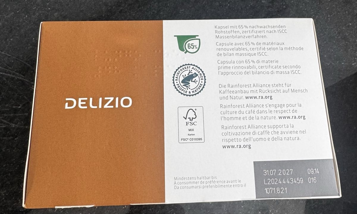 Delizio Macchine per caffè & Macchine per espresso: Delizio Kapseln versch. – Usato da Herzogenbuchsee venduto da SandraV 1