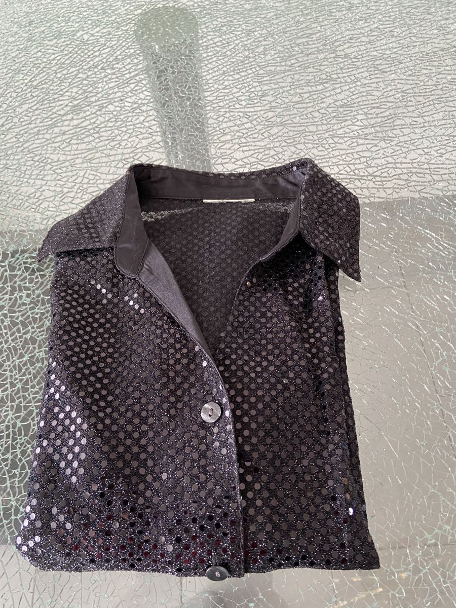 Blusen: Neue schwarze Bluse mit leicht Glitzer Gr. M – Neu (gemäss Beschreibung) aus Oftringen von andrax 6