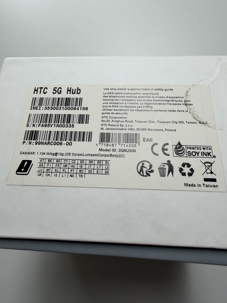 HTC Modem & Router: HTC 5G Hub mobiler Router mit Originalverpackung – Usato da Rotkreuz venduto da GoldHeinz 7