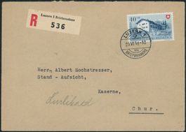 1949 - Pro Patria - Brief - EF