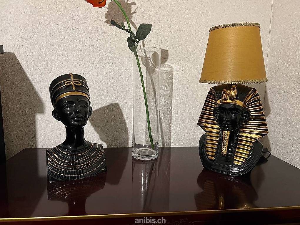 Figuren: Lampe et statuette – Gebraucht aus Boudry von may555