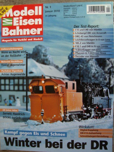 Zeitschriften & Magazine: Modelleisenbahner Nr. 1 Januar 2010 – Neu (gemäss Beschreibung) aus Thun von Abigboss