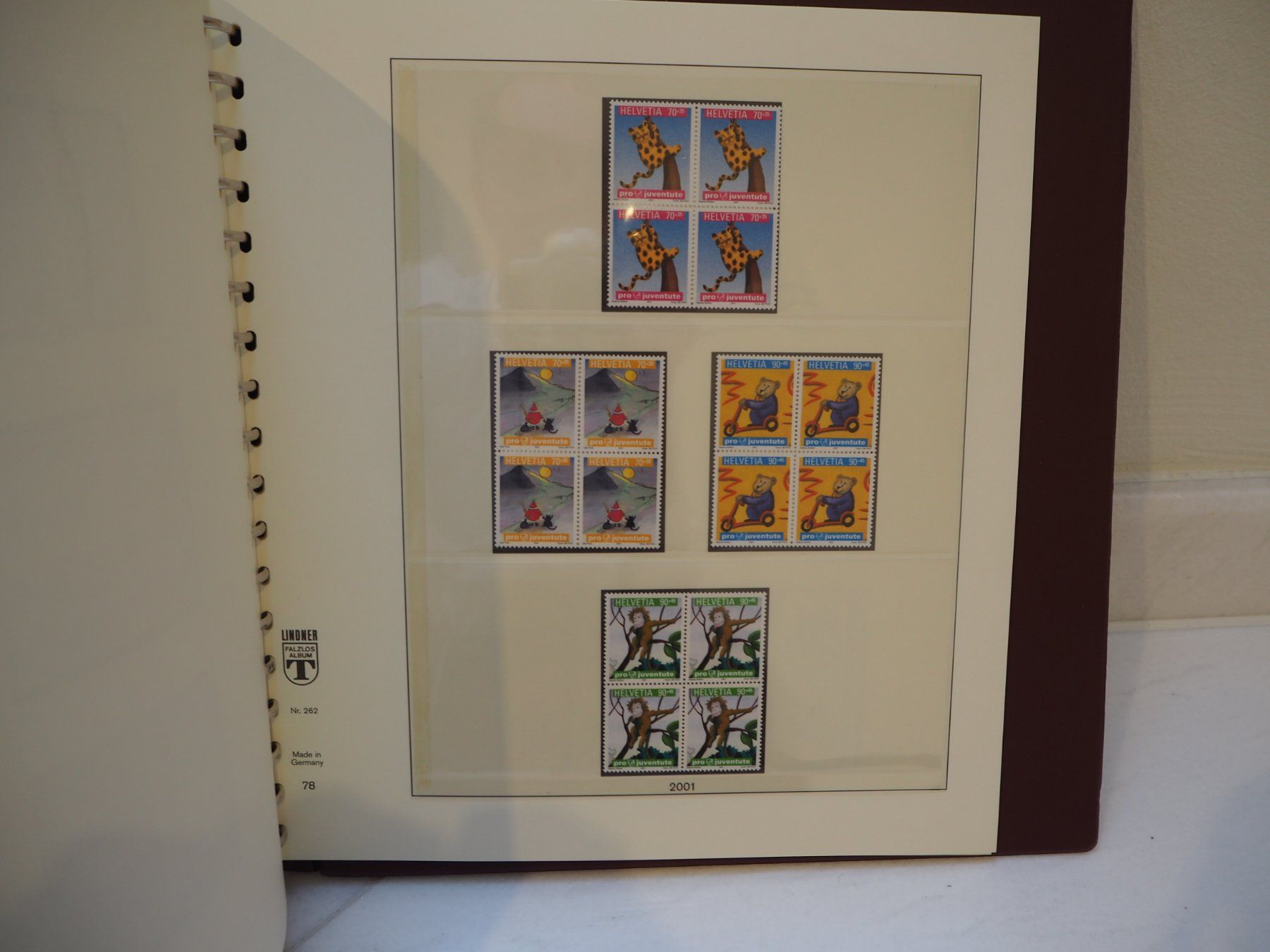 Tutti i francobolli: PJ 1973 - 2007 in 4er Bl. ** Frankatur 388.80 oder Sammlung – Nuovo e nell'imballaggio originale da Zürich venduto da Alain-Phila 9