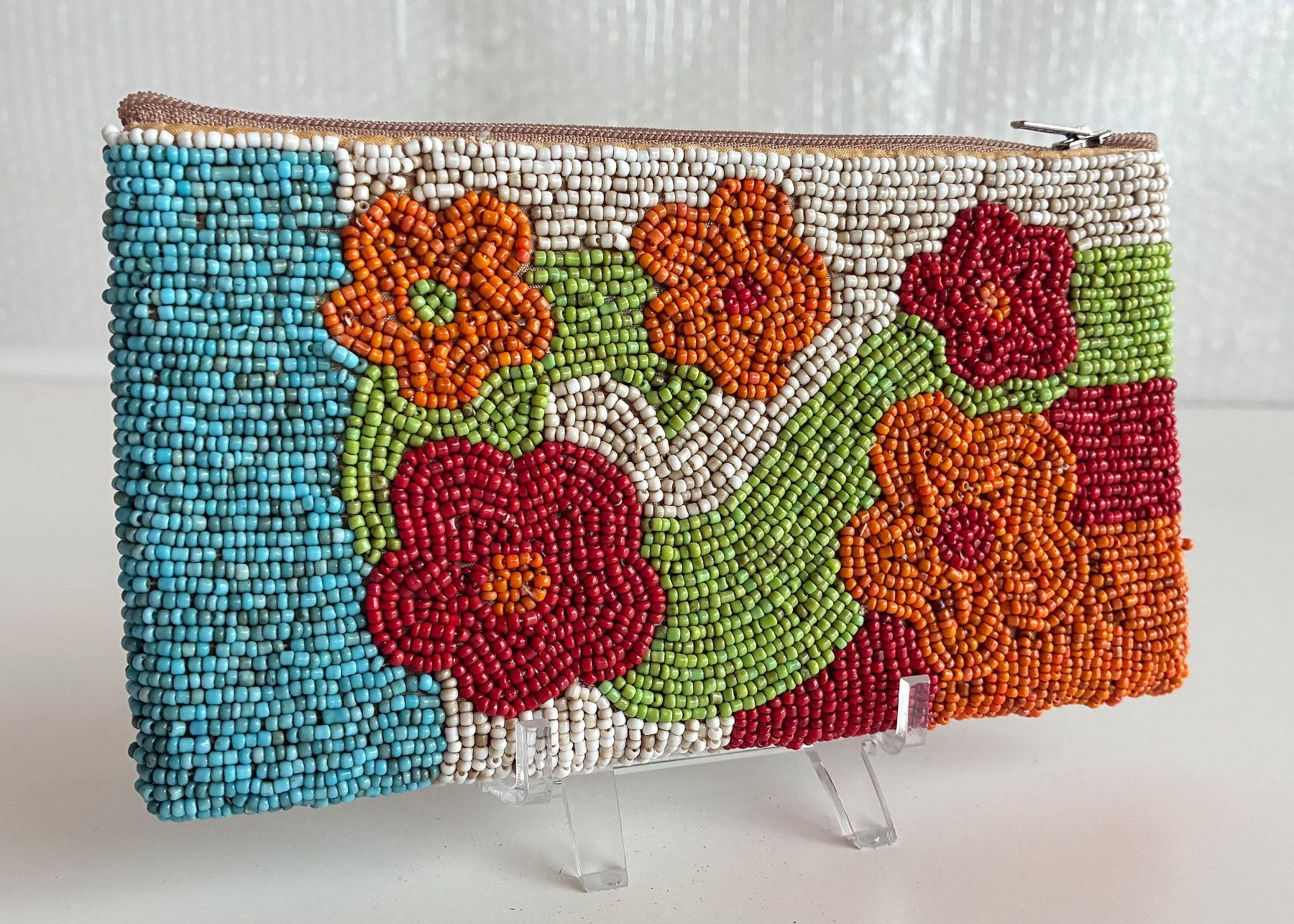 Portamonete: Santee Sioux fancy Brieftasche – Usato da Bäretswil venduto da robsonantik 2