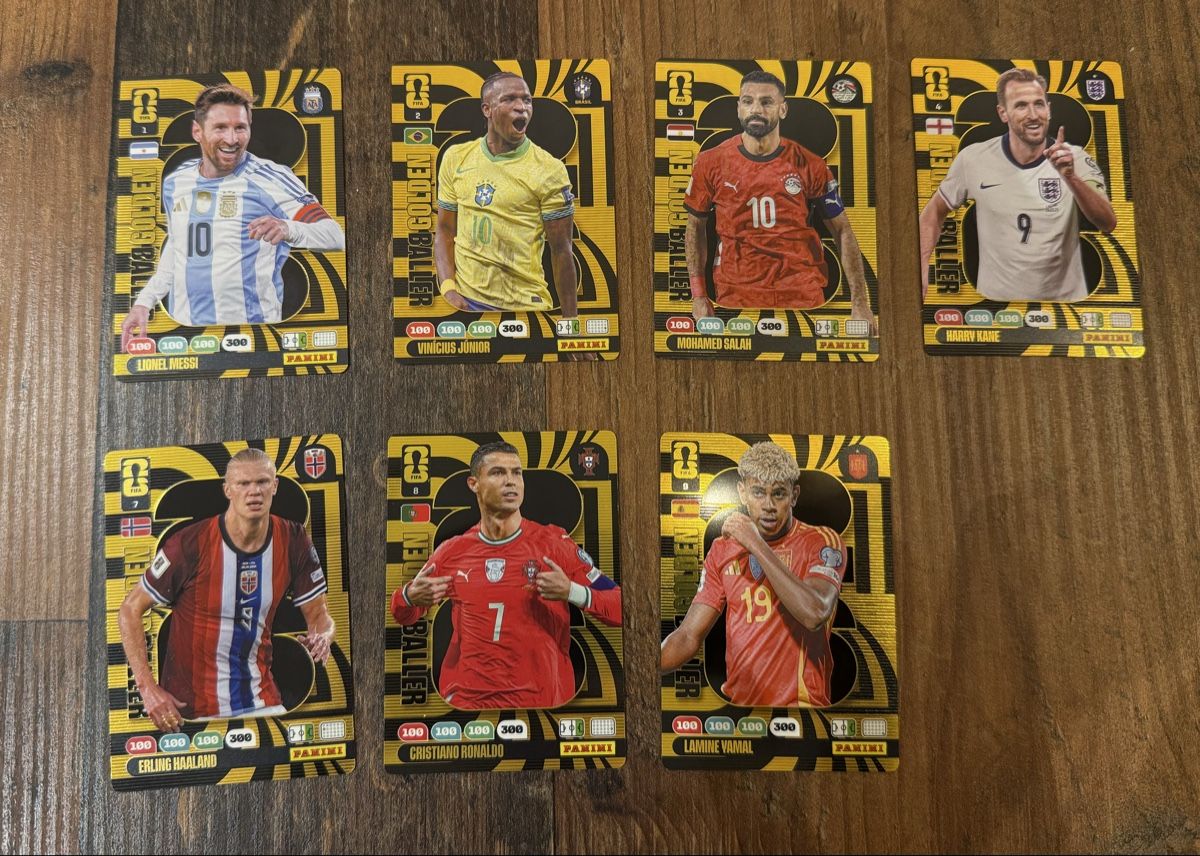 Panini Sammelbilder & Trading cards: 7x Panini Golden Baller – Neu (gemäss Beschreibung) aus Zürich von maka31