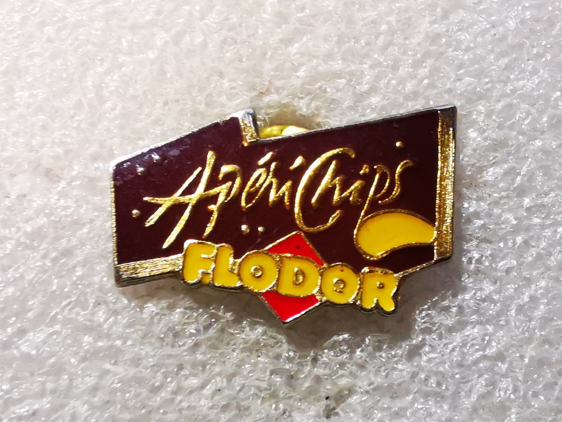 Placchette & Badge: Ansteckpin 90: Flodor – Usato da Oppligen venduto da Pin-Fall-Shop