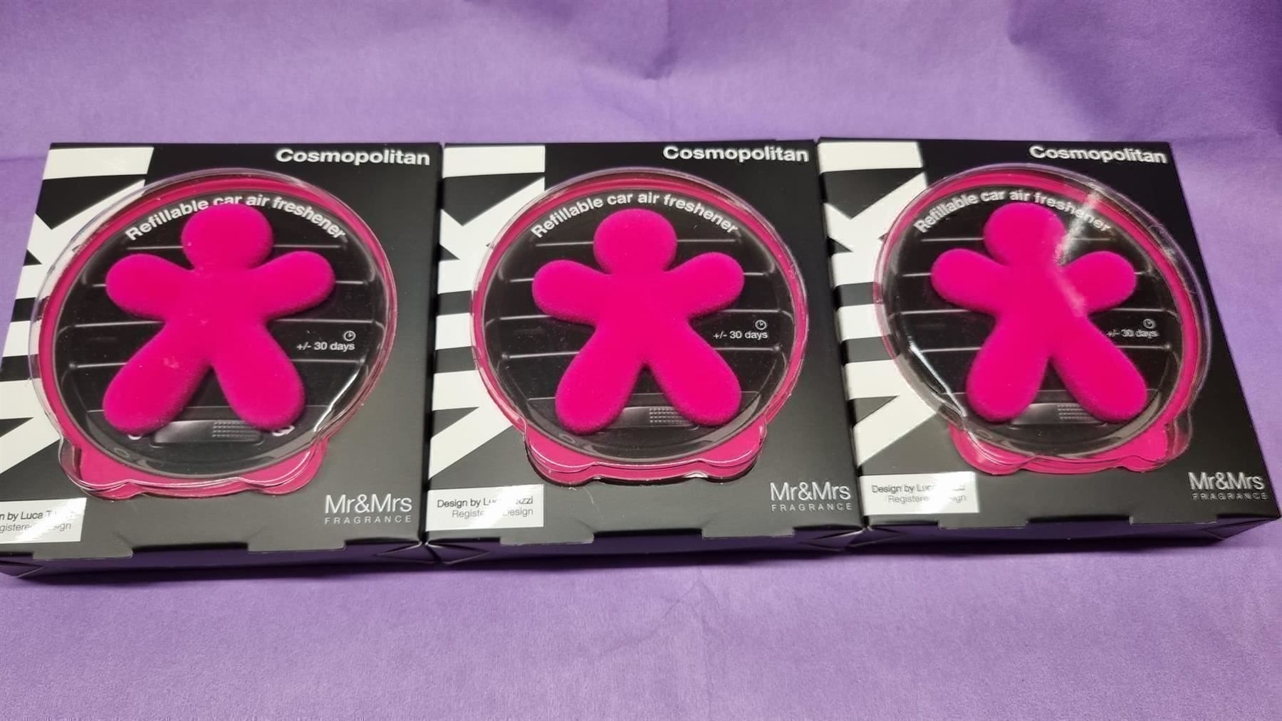 Spray per ambienti: 3 xMr&Mrs Autoduft Cosmopolitan – Nuovo e nell'imballaggio originale da Rebstein venduto da James-Dean