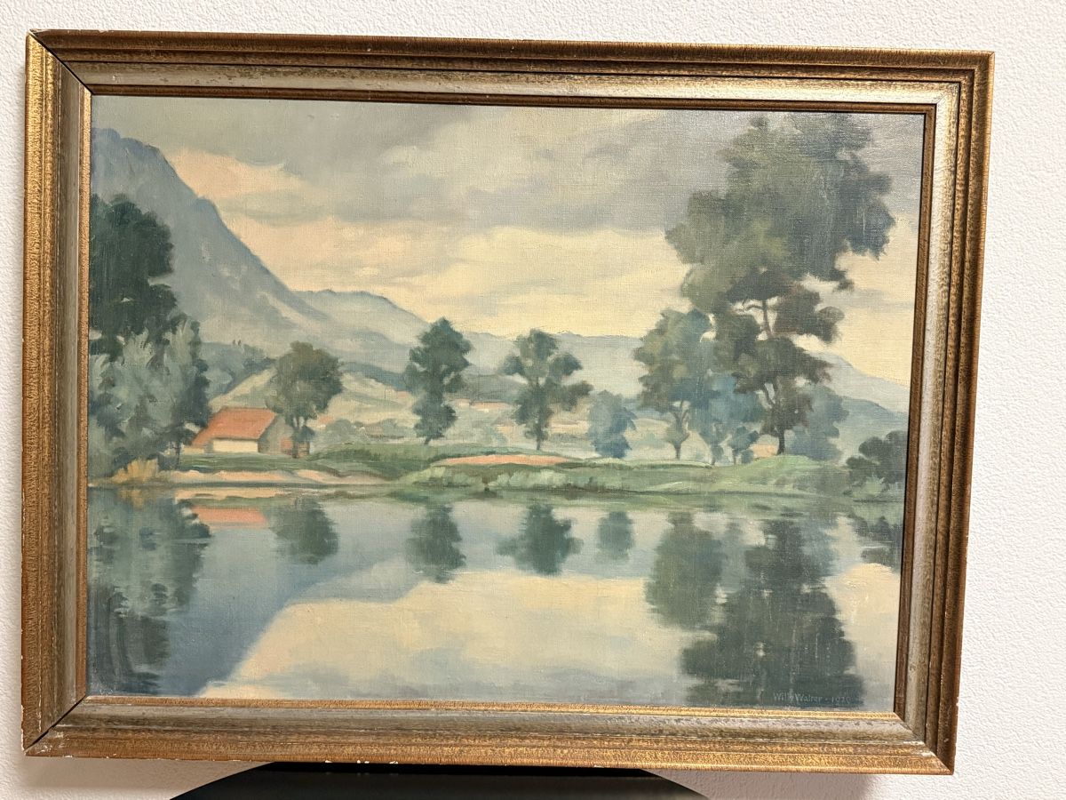 Gemälde: Willy Walter- Ölgemälde 1929 – Gebraucht aus Solothurn von NUVICO 6