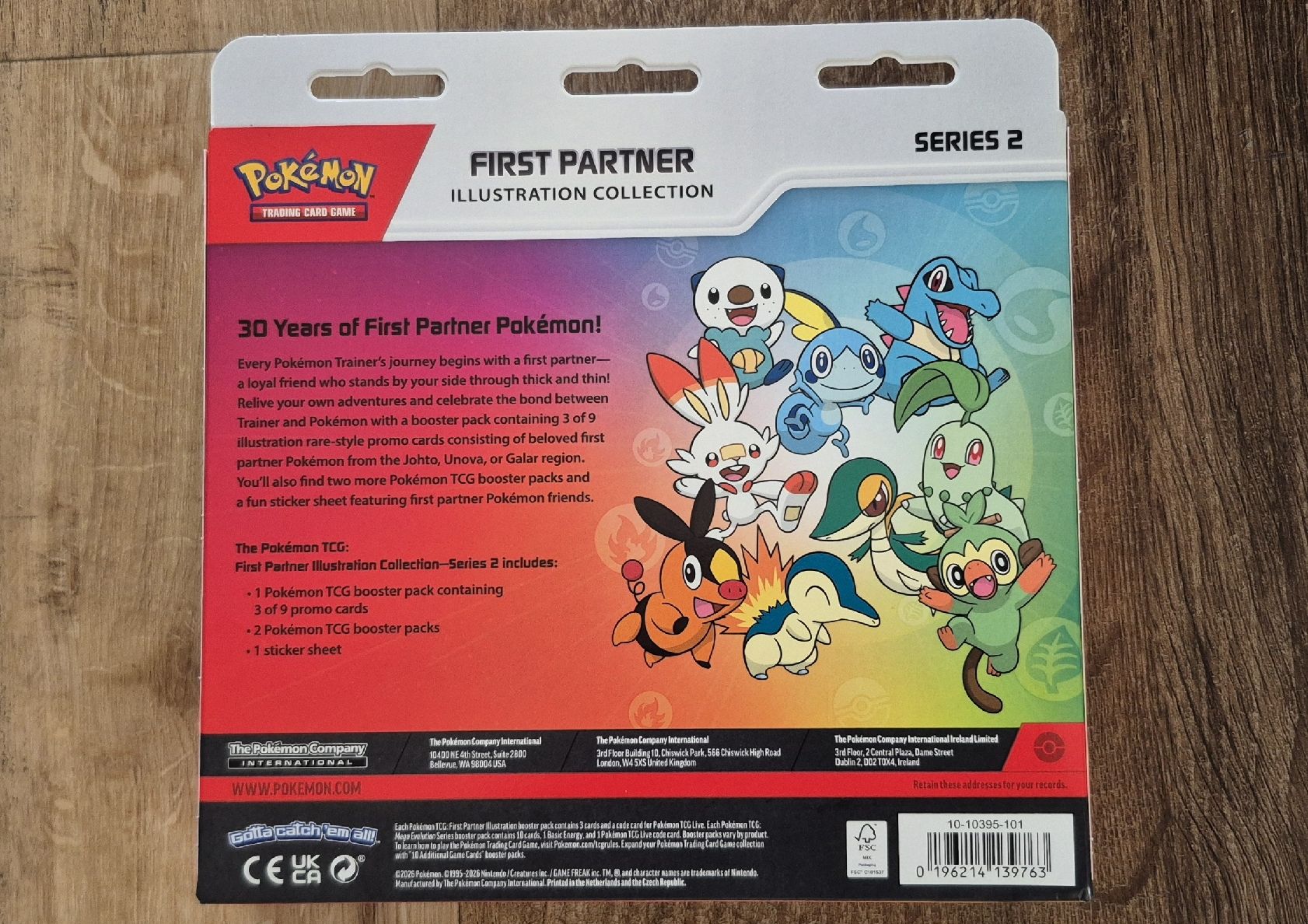 Pokémon Sammelbilder & Trading cards: Pokemon First Patner Collection Series 2 – Neu und originalverpackt aus Bremgarten AG von Bj.k 3