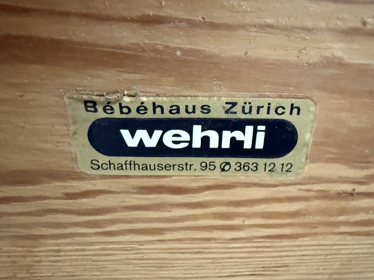 Garderobe: Schöne Kinderholzgarderobe von Wehrli – Gebraucht aus Brüttisellen von MaWa26 2