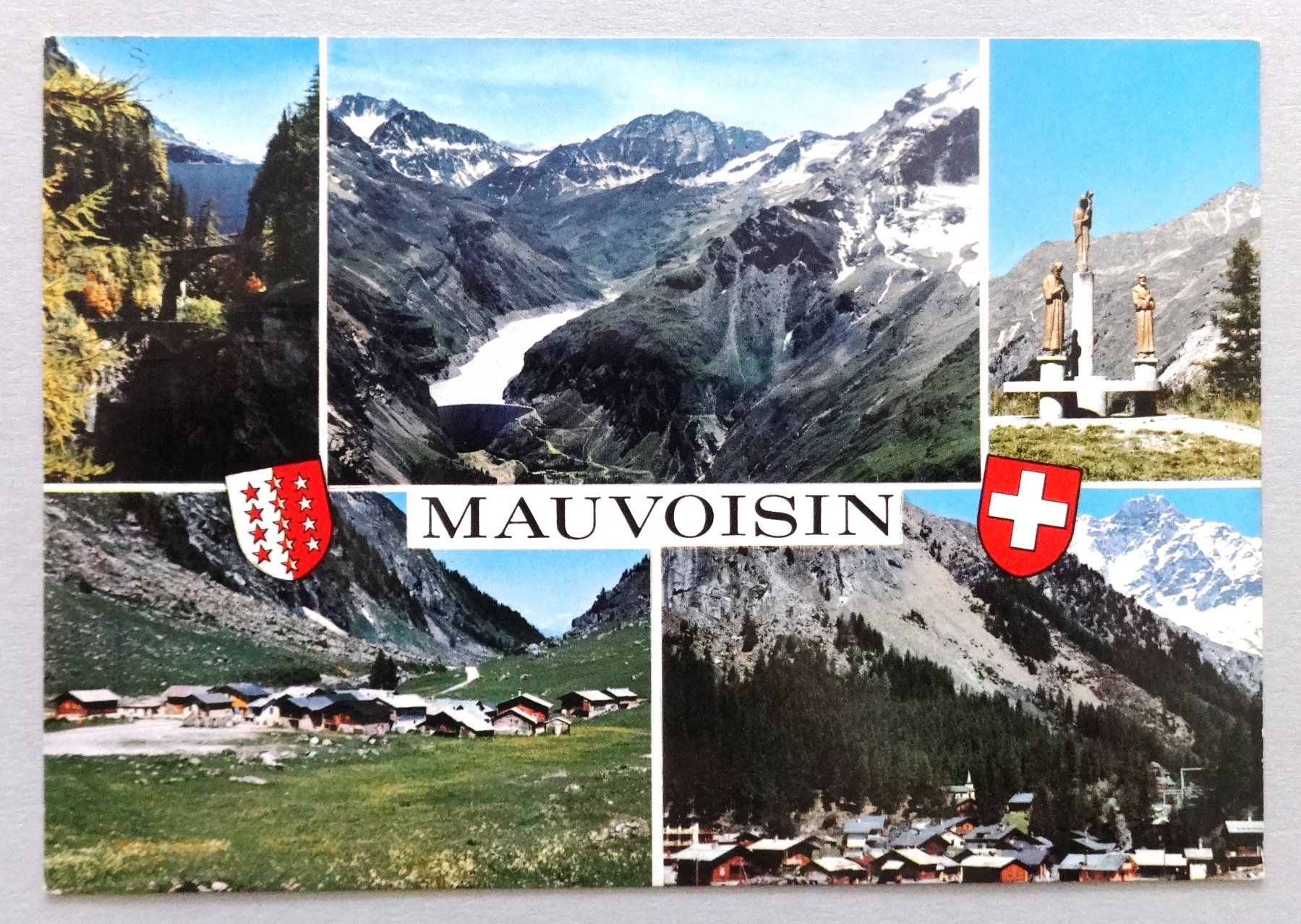 Ansichtskarten: Mauvoisin – Defekt aus Fétigny von Billy2miny