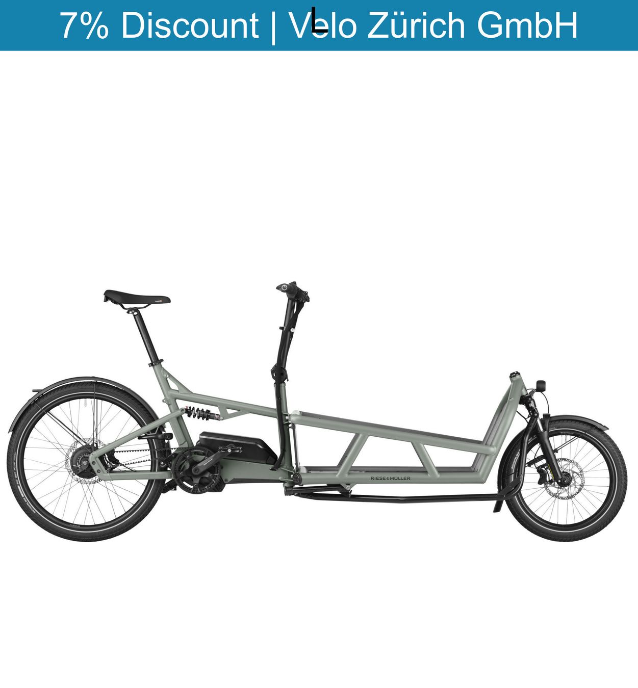 Biciclette: Riese & Müller Load5 75 vario – Nuovo (secondo la descrizione) da Zürich venduto da Velo_Zuerich_Cargo