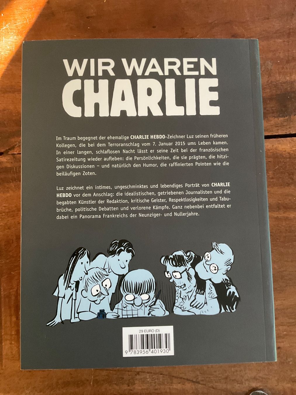 Livres: Luz Wir waren Charlie – D'occasion à Avenches par Lactobacille 2