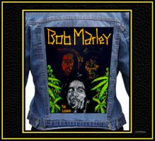 Rücken-Aufnäher *Bob Marley* / Nr. C-12409