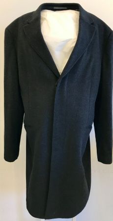 Schicker Herren Wintermantel Gr. 60 schwarz top Zustand