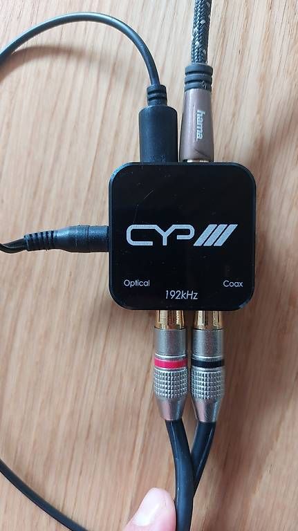Convertisseurs: CYP Convertitore audio ottico/coassiale a cinch – D'occasion à Breganzona par SamuelEberhardt