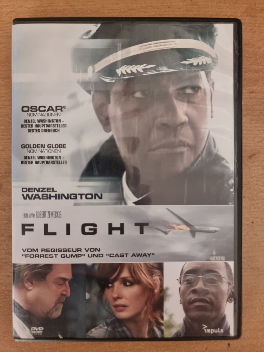 Tutti i DVDs: Flight DVD mit Denzel Washington - Top Zustand! – Usato da Näfels venduto da energie2925