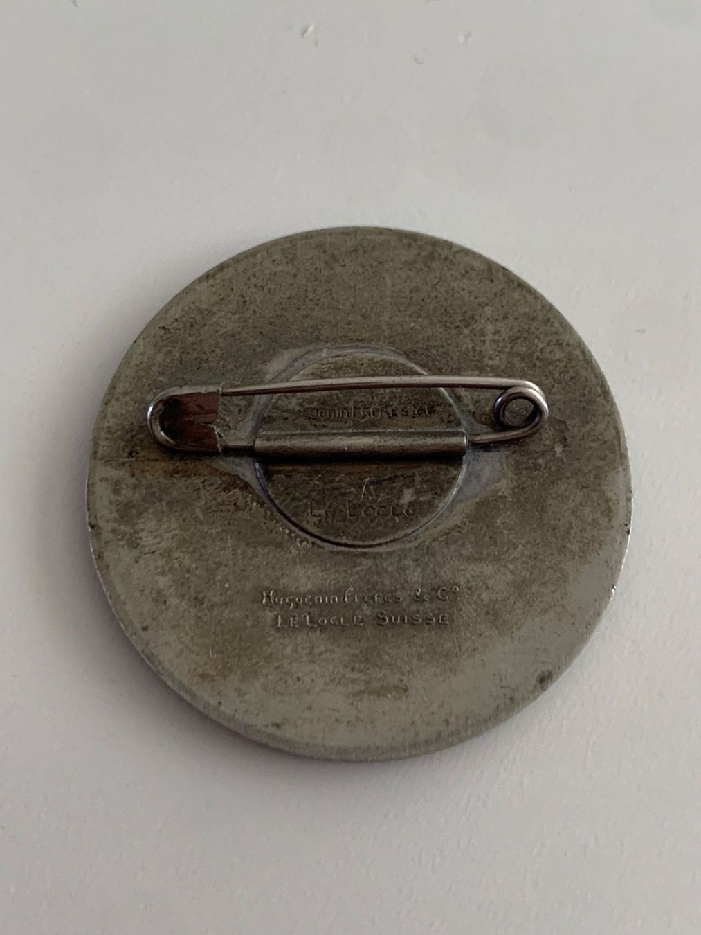Basler Placchette & Badge: Fasnacht Basel SILBER 1931 – Usato da Basel venduto da fasnachtsoutlet1965 1