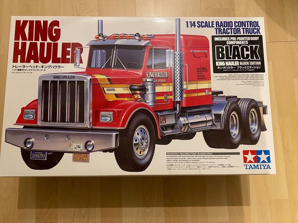 Tamiya 114 RC King Hauler Black Edition Kaufen auf Ricardo