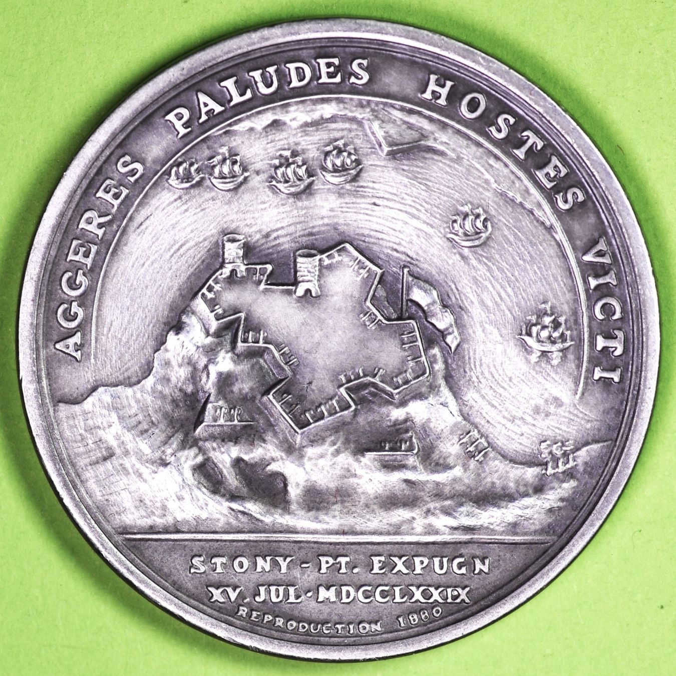 Medaillen: 1980 / AMERIKA / COLONEL DE FLEURY IN ORIGINALBOX ! – Neu (gemäss Beschreibung) aus Luzern von piro12 4