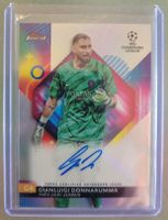 Donnarumma Auto Topps Finest UCL 23/24 PSG Autogramm RARE