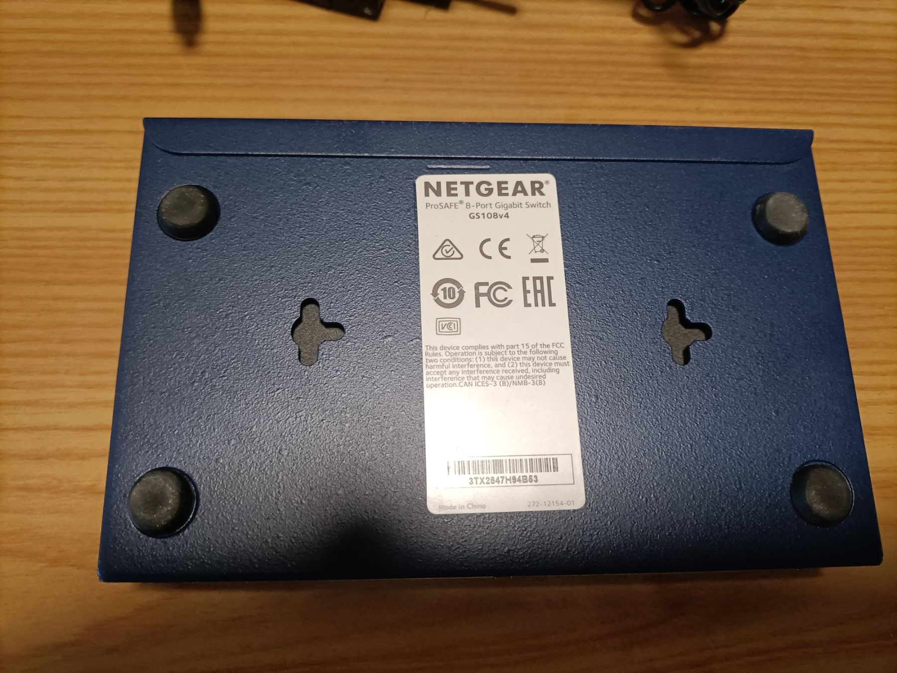 Netgear Hub & Switch: Netgear ProSAFE GS108 Gigabit Switch 8-Port – Usato da Schöftland venduto da Snacketti7 2
