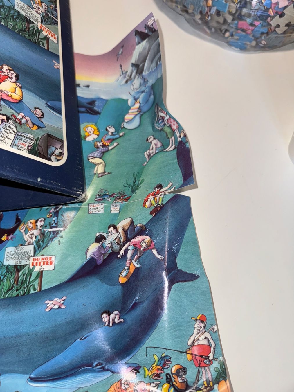 Heye Puzzle: Heye Puzzle GREENPEACE by Blachon 1500 Teile – Usato da Grosswangen venduto da Second_hand_paradise 4