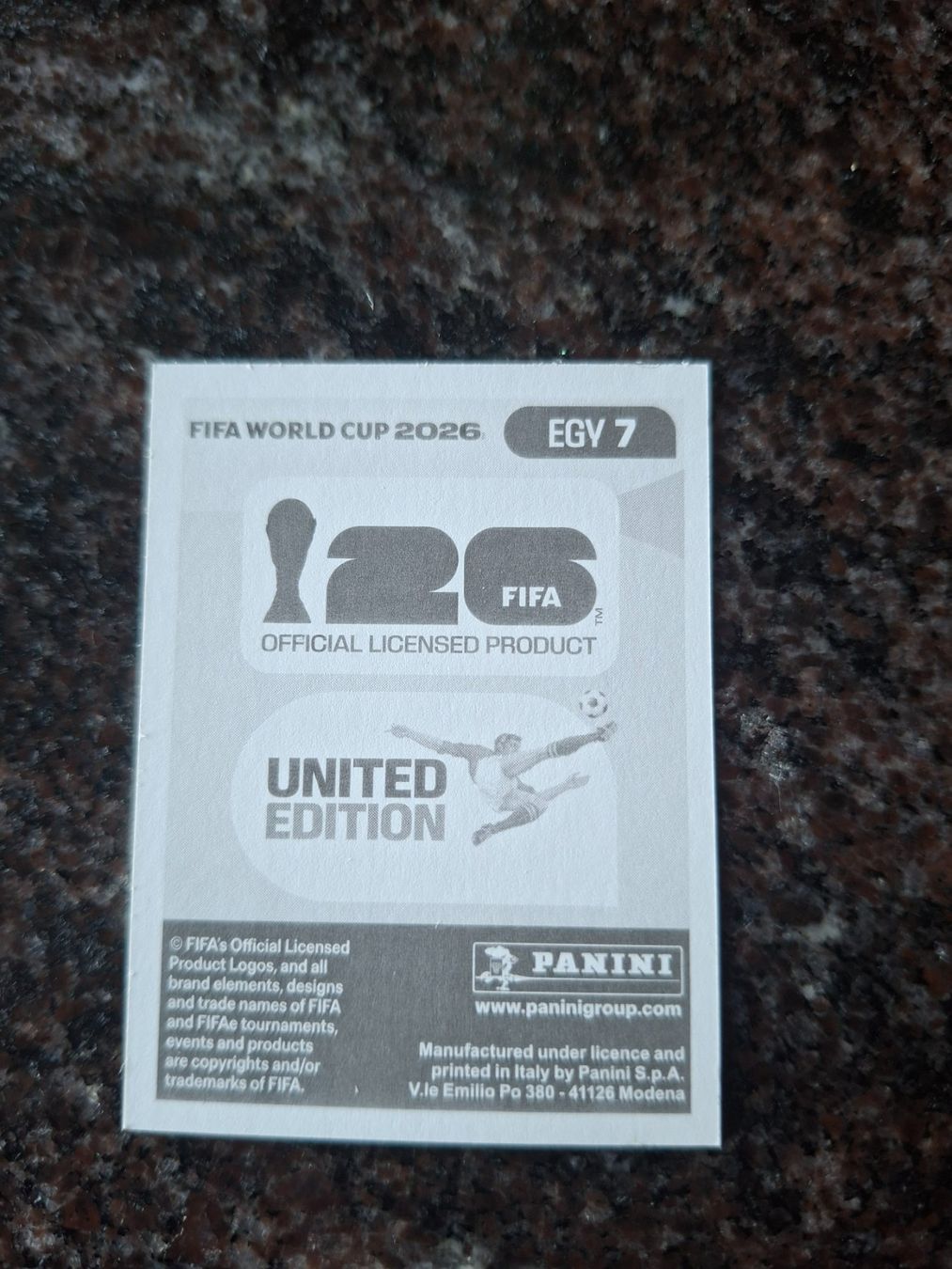 Panini Carte collezionabili: FIFA World Cup 2026 Ramy Rabia Sticker Panini EGY 7 – Nuovo (secondo la descrizione) da Erlinsbach venduto da pfunky 1
