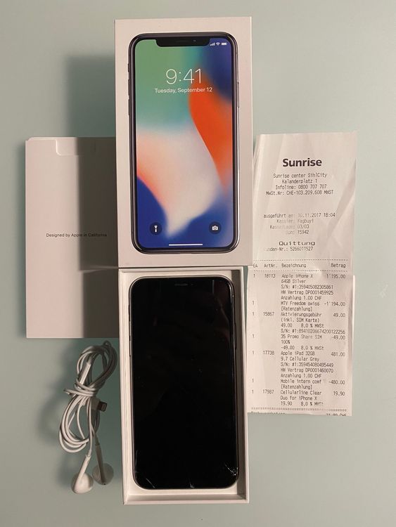 Iphone X white Kaufen auf Ricardo