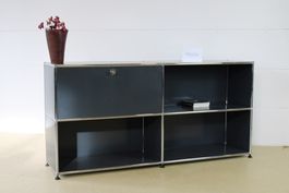 USM Sideboard in Anthrazitgrau, individueller Umbau möglich