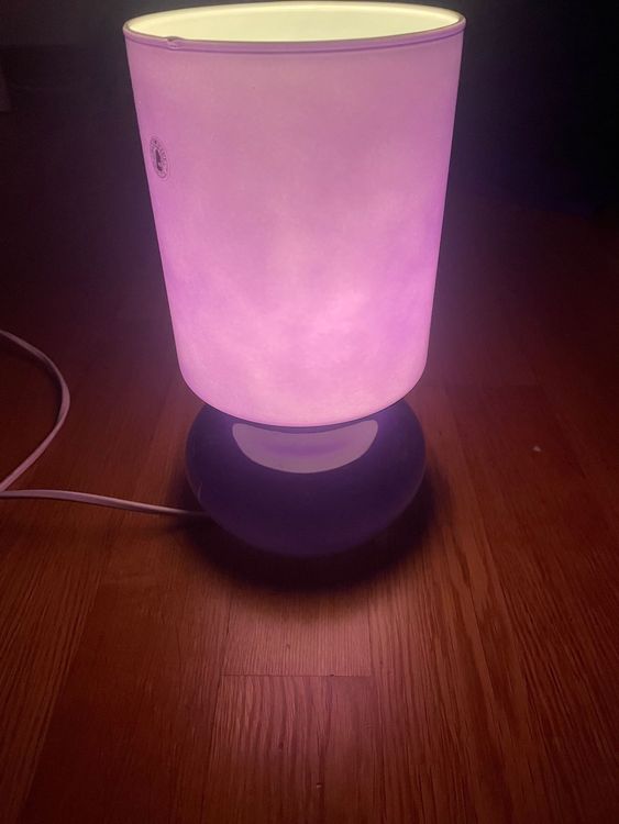 Ikea Lykta Tischlampe Violett Kaufen Auf Ricardo