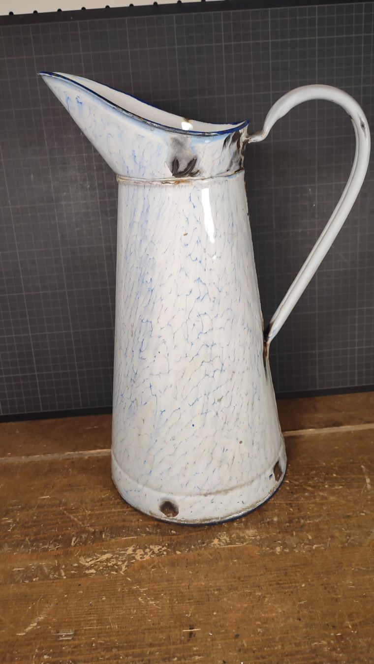 Caraffe: Wunderschöne Antike Kanne EMAILLIERT – Usato da Gelterkinden venduto da MYSTOREFORYOU4460 4