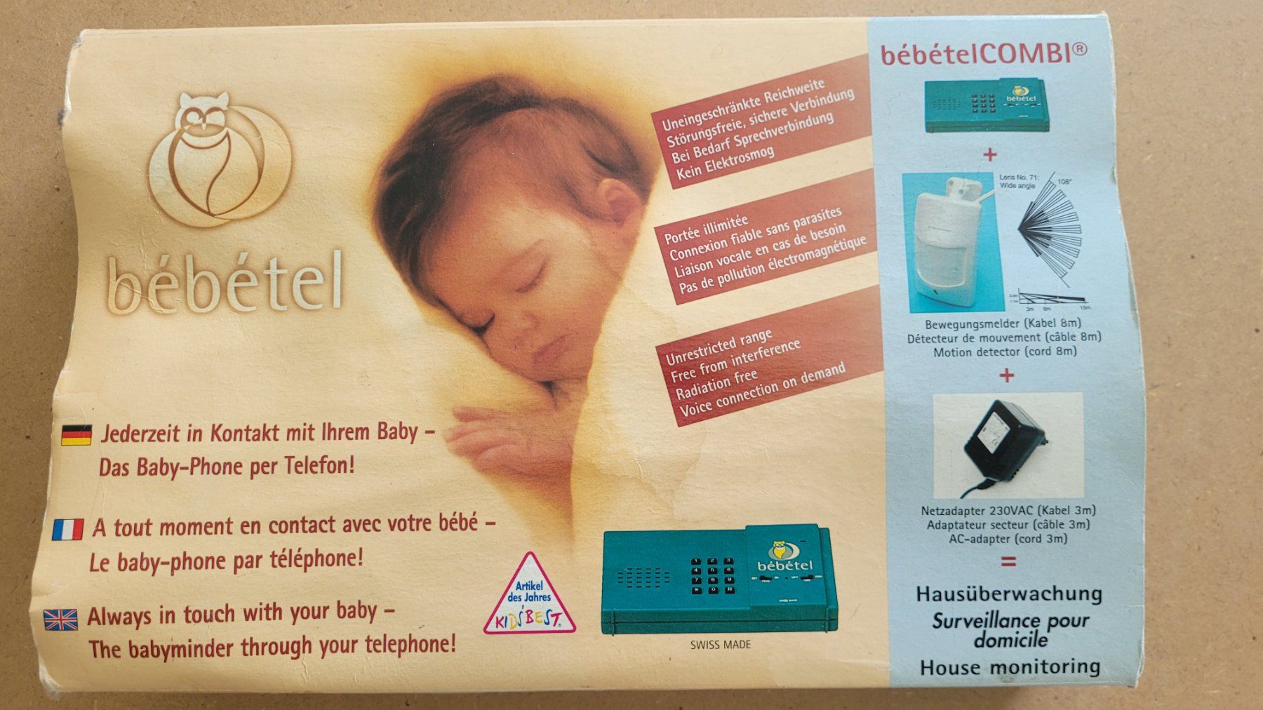 Babyphone: BabyPhone bébételCOMBI – Usato da Dietwil venduto da LifeMagic