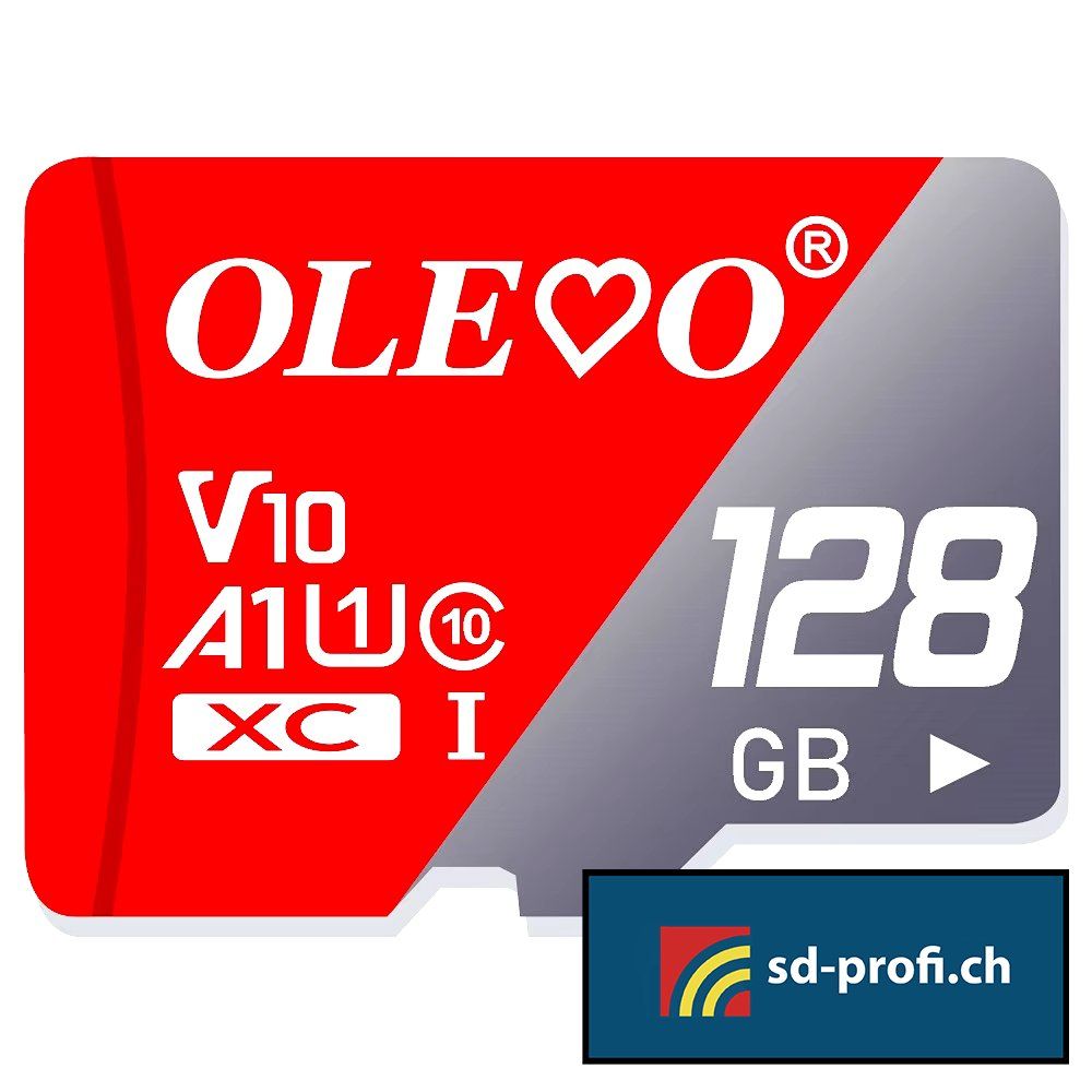 Schede di memoria: Oleo MicroSD 128 GB Ultra – Nuovo e nell'imballaggio originale da Basel venduto da