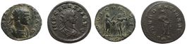 lot 2 roman coins (3rd century AD)