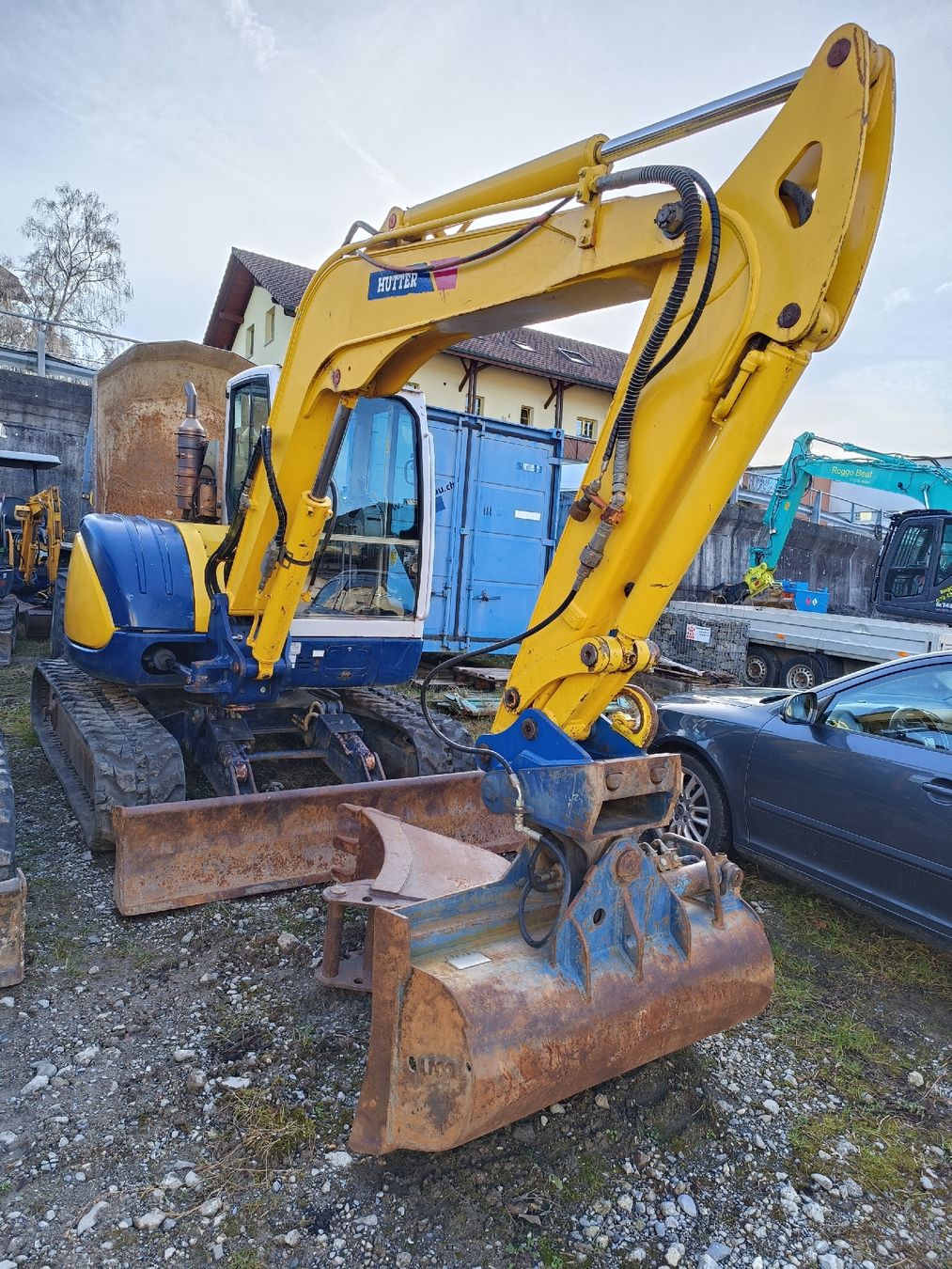 Hutter Bagger: Bagger Hutter IHI 65NX – Gebraucht aus St. Antoni von  6