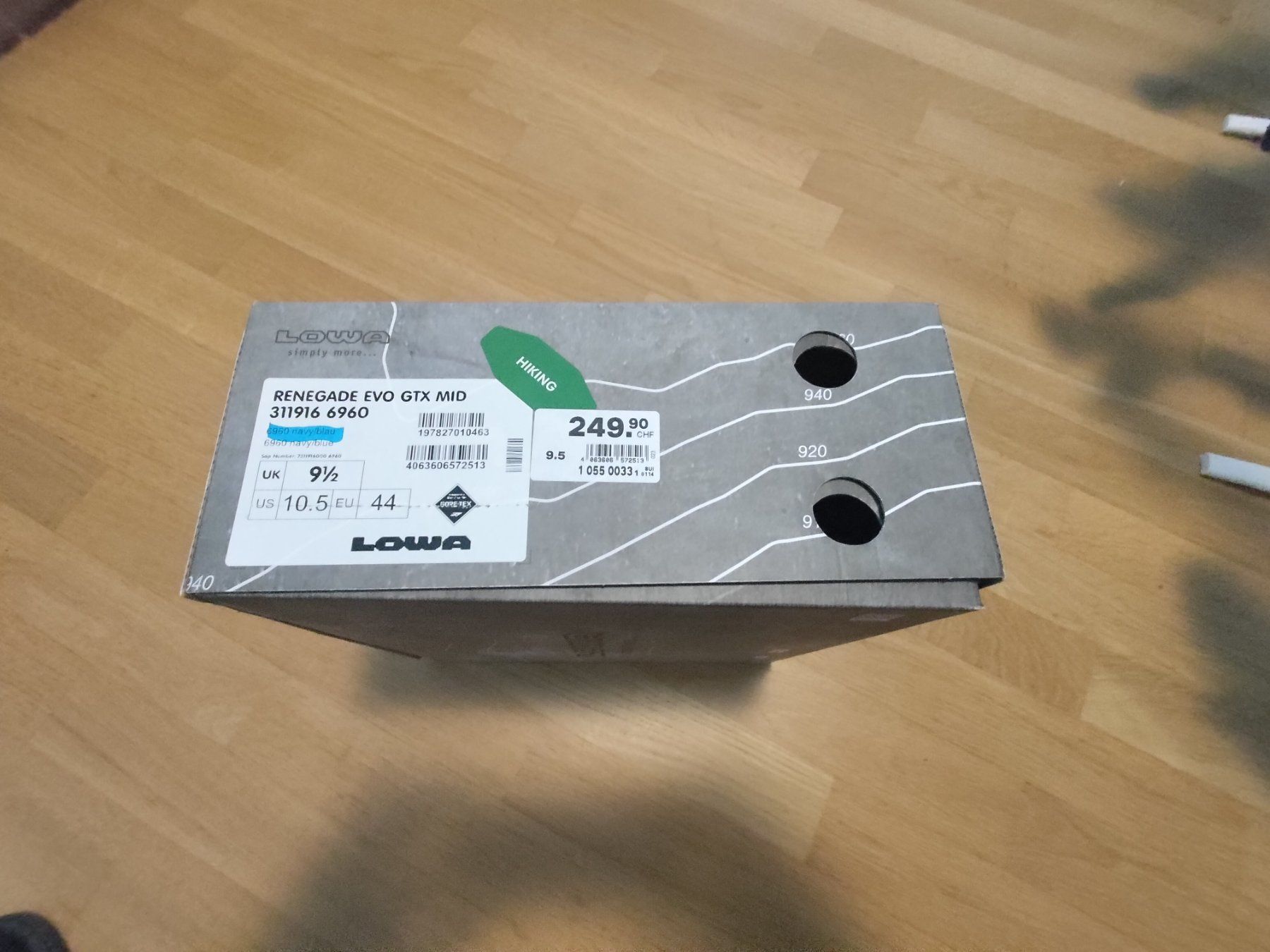 Lowa Scarpe da uomo: Lowa Renegade Evo GTX Mid – Nuovo (secondo la descrizione) da Basel venduto da ric_kj7x 3