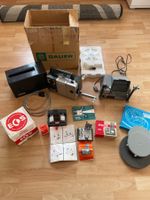 Projecteur +appareil pour couper,coller et visionner super 8