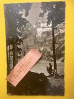 1945 Kandersteg. Oeschinensee. Blümlisalp