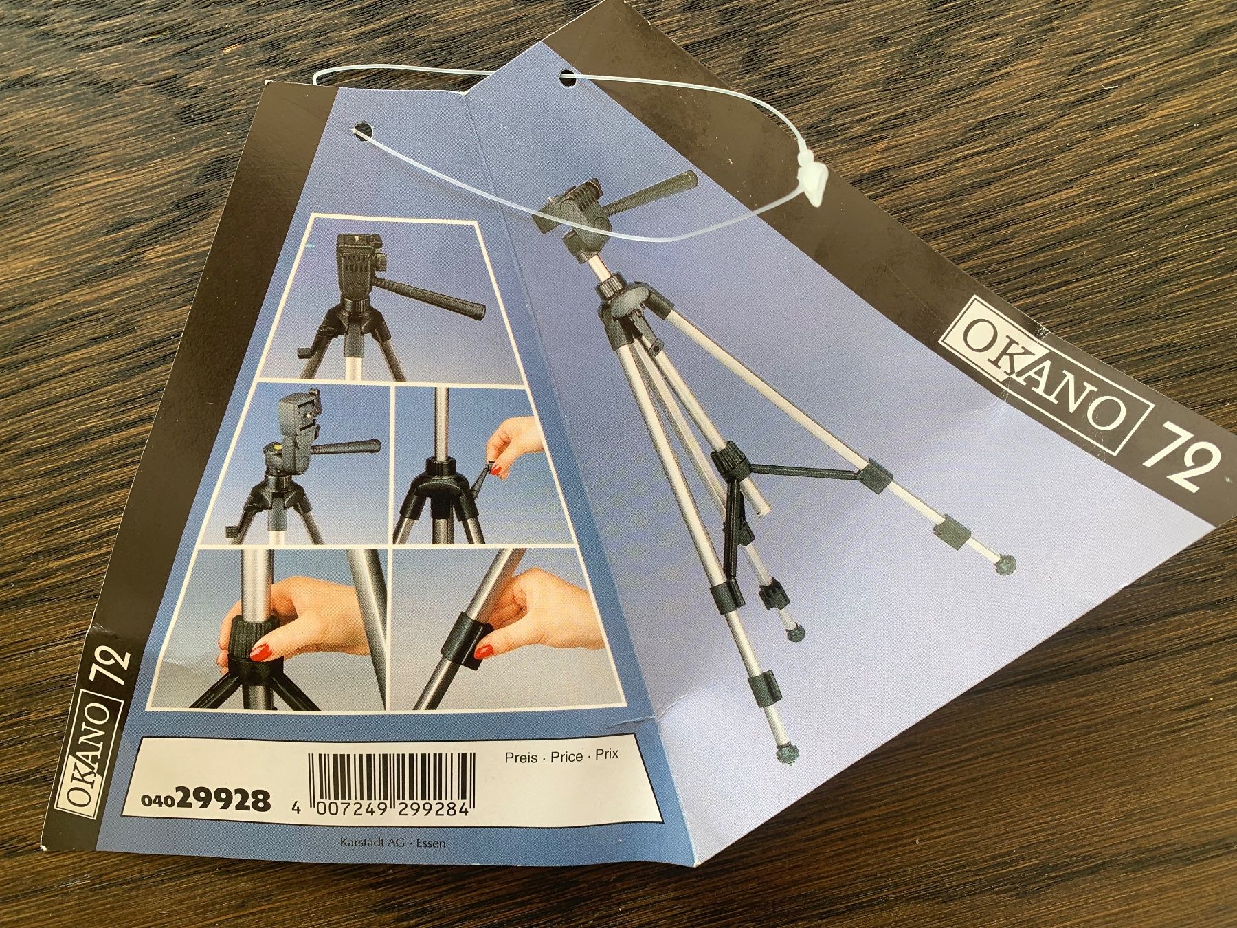 Treppiedi & Teste: Okano 72  Kamerastativ – Nuovo e nell'imballaggio originale da Weesen venduto da Elmax1 6