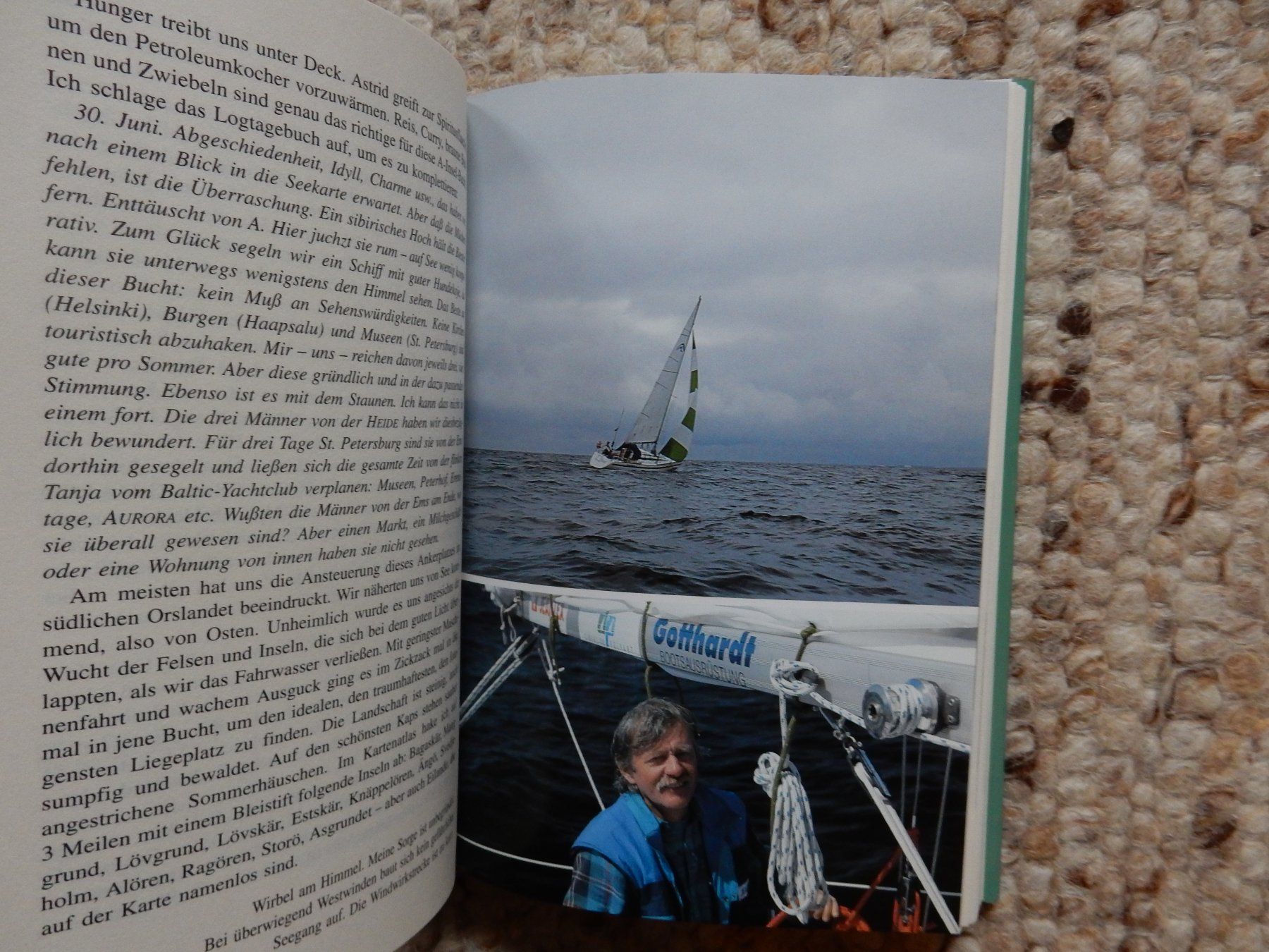 Libri: Buch: Ostsee Blicke ein Segelsommer mit Kathena 7 Schiff – Usato da Jona venduto da JOberg_25 5
