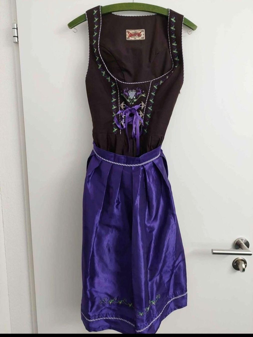 Kleider: Stockerpoint Dirndl braun/violett Gr. XS / 34 – Gebraucht aus Mels von Aloha86 6