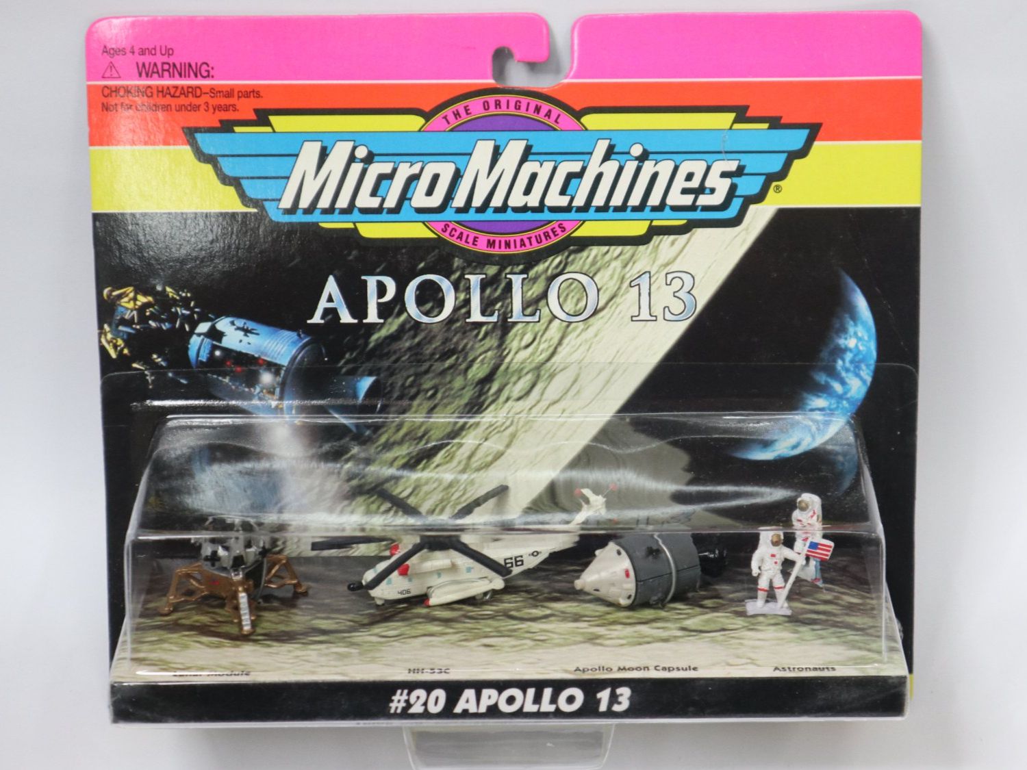 1996 Micro Machines Apollo 13 Lunar Modul Astronaut Kapsel (Neu und ...